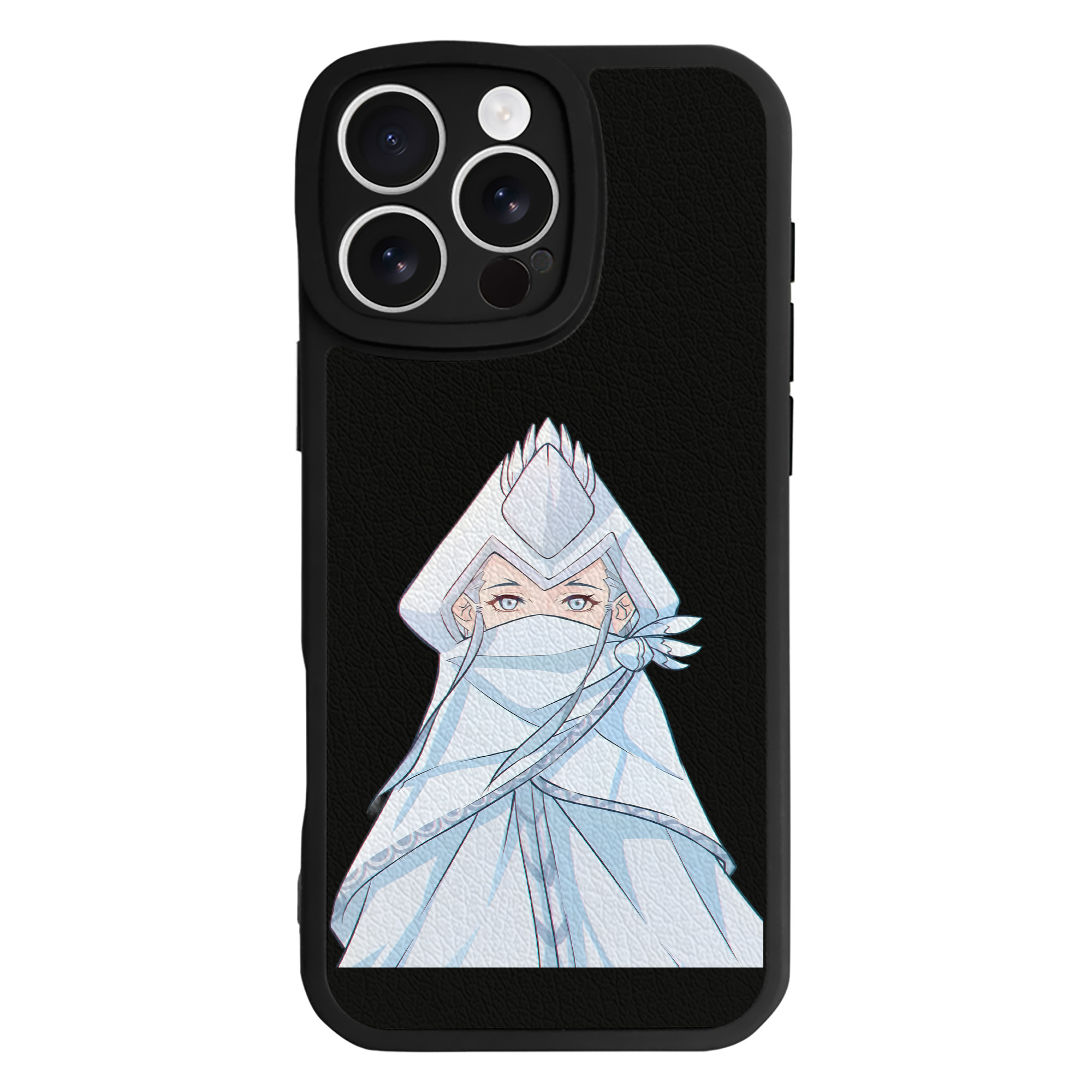 （画像用） Ne Zha 2 ナタ 魔童の大暴れ 【iPhone 16シリーズ対応】シリコンスマホケース（レザー調） 材質：シリコン